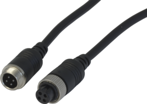 Förlängningskabel 5m, 4-pin hona till 4-pin hane