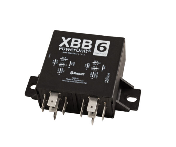 XBB PowerUnit 6 slavenhet med sex utgångar