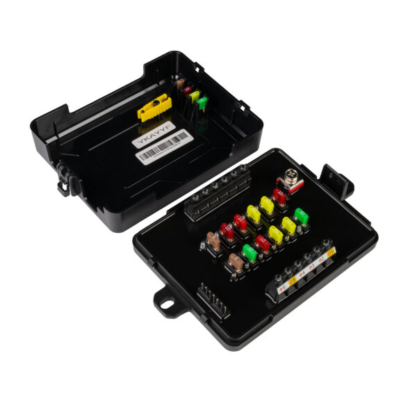 Ledson Commander12 Gen2 reläbox med kontrollpanel 12/24 V