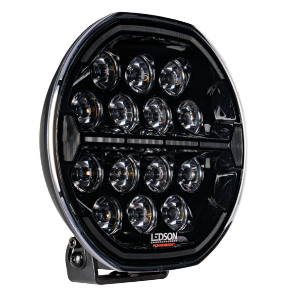 Ledson Herox9+ Strobe LED-extraljus 9 tum PowerTouch