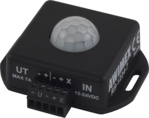 RS 1224-7 Rörelsesensor, IR, svart