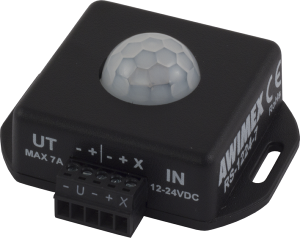 RS 1224-7 Rörelsesensor, IR, svart