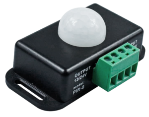 PIR-8 Rörelsesensor, svart