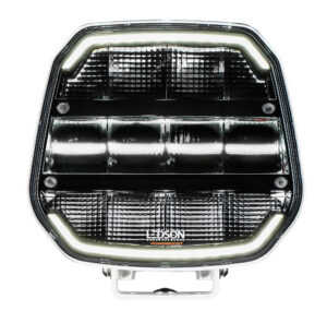 Ledson Epix9+ Strobe Wide LED-extraljus 9 tum vit Powerboost
