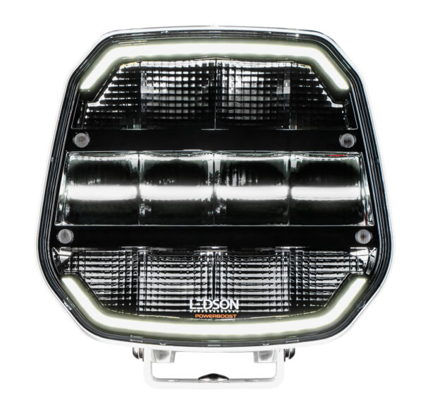 Ledson Epix9+ Strobe Wide LED-extraljus 9 tum vit Powerboost