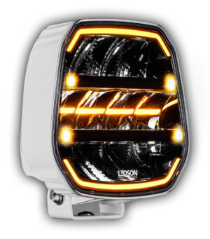 Ledson Epix9+ Strobe Wide LED-extraljus 9 tum vit Powerboost – produktbild 1