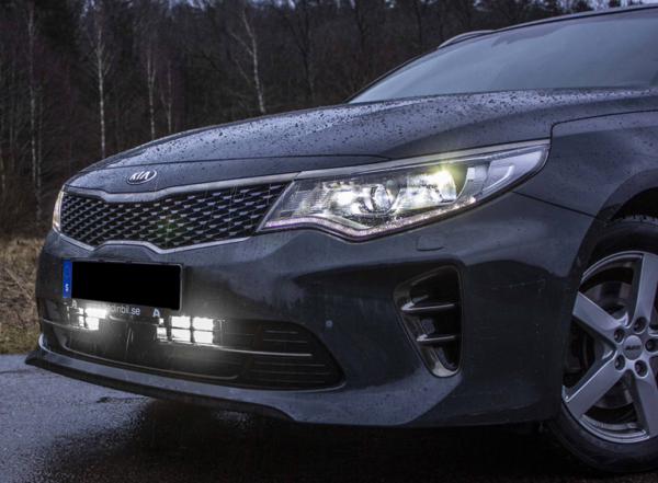 KIA Optima 2020-2022+, modellanpassat extraljuskit