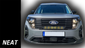NEAT Ford Courier 2024+, SC Dual Rage 600, extraljuskit
