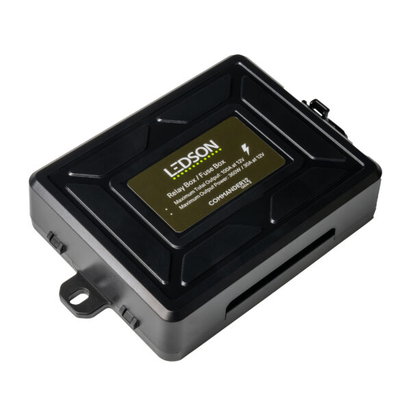 Ledson Commander12 Gen2 reläbox med kontrollpanel 12/24 V