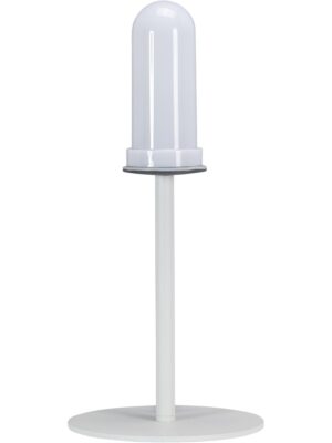 PR Home Agnar vit utomhuslampfot 50 cm IP44 utan lampskärm