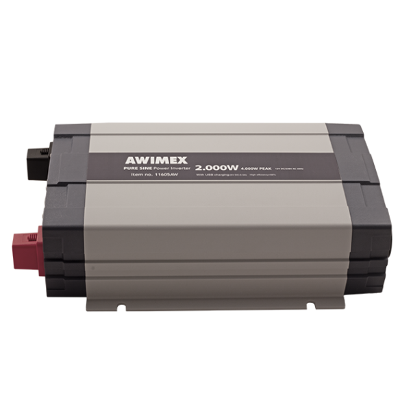 Awimex Pure-Sinus inverter 2000 W – 12 V till 230 V