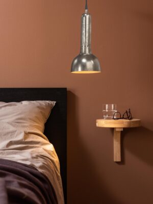 Bainbridge tak- och fönsterlampa råsilver 15 cm