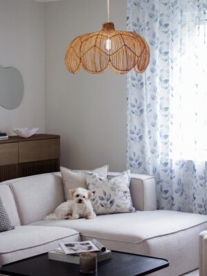 Belle taklampa Natur 53 cm