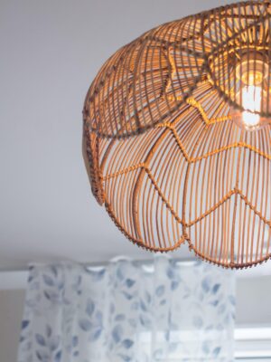 Belle taklampa Natur 53 cm