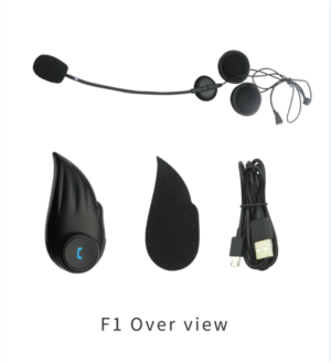 Bluetooth-headset BTH-F1 för MC med intercom