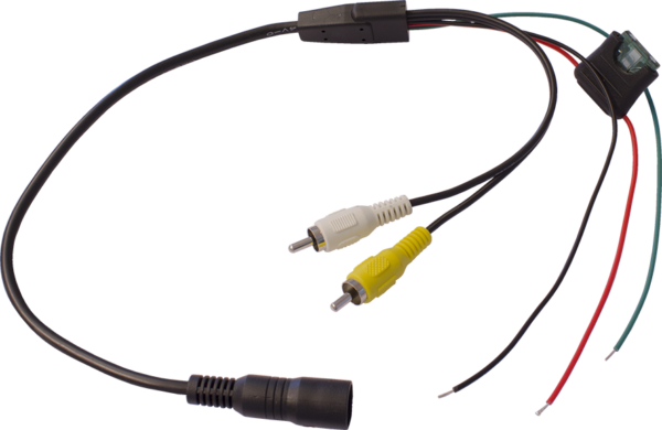 Adapter Mini-DIN (hona) till RCA (hane)