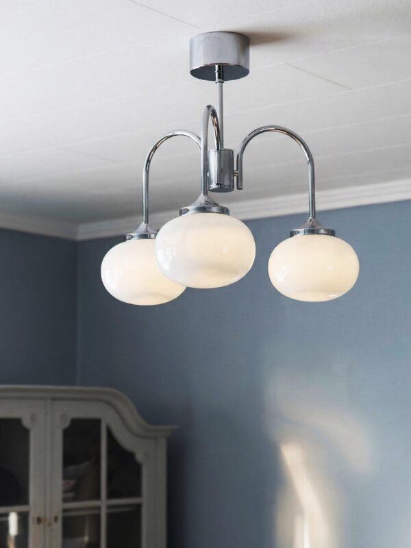 Elsy plafond Vit krom H50 cm