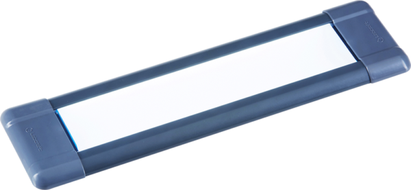 Flux LED, 307mm, 12V, Vit+röd, Grå ram