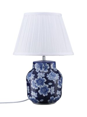 Fanny bordslampa Blå/vit 47 cm