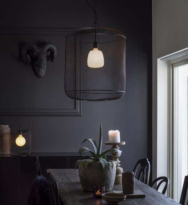 Grid plafond Svart 35 cm