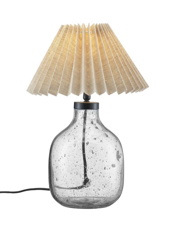 Groove bordslampa Klar/ Natur