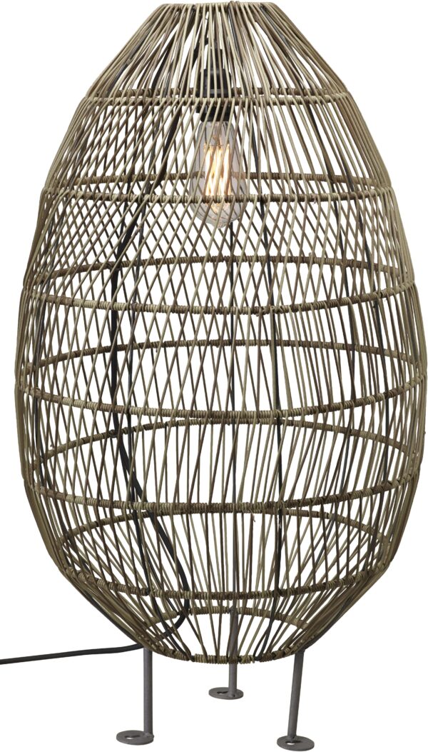Hanoi golvskärm natur 100 cm – utomhus