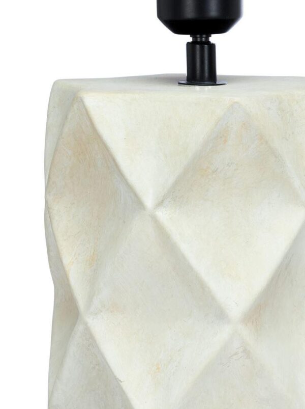 Hazel lampfot beige keramik 43 cm