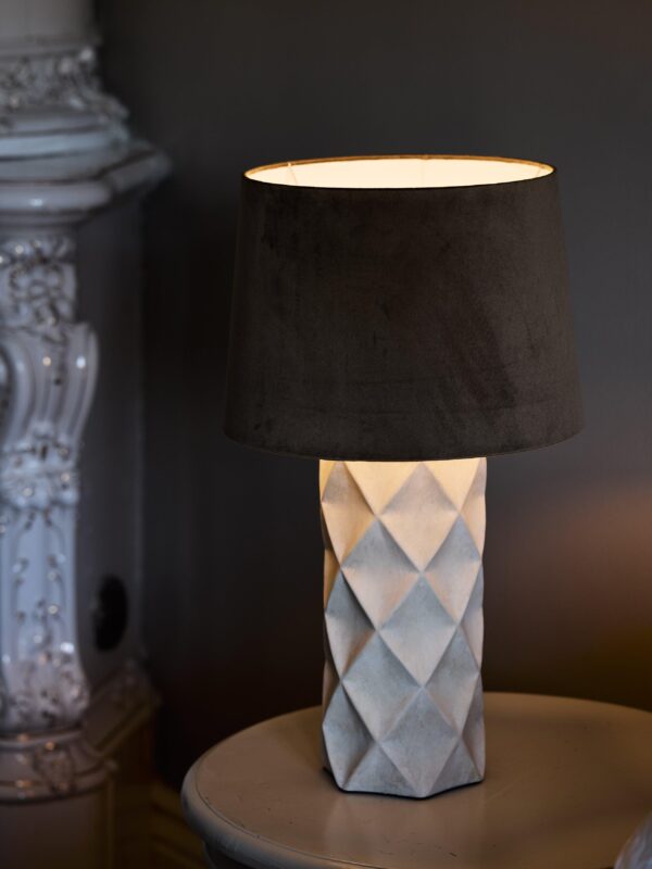 Hazel lampfot beige keramik 43 cm