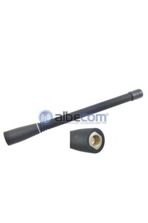 Helixantenn 140 MHz med SMA hane – 16 cm