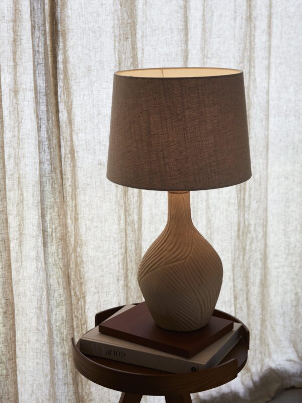 Hope lampfot beige ekomix 44 cm