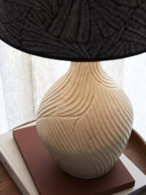 Hope lampfot beige ekomix 44 cm