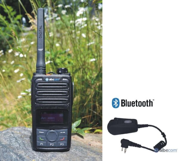 Jaktradio Viper X6 155 MHz Analog/Digital med Bluetooth-adapter