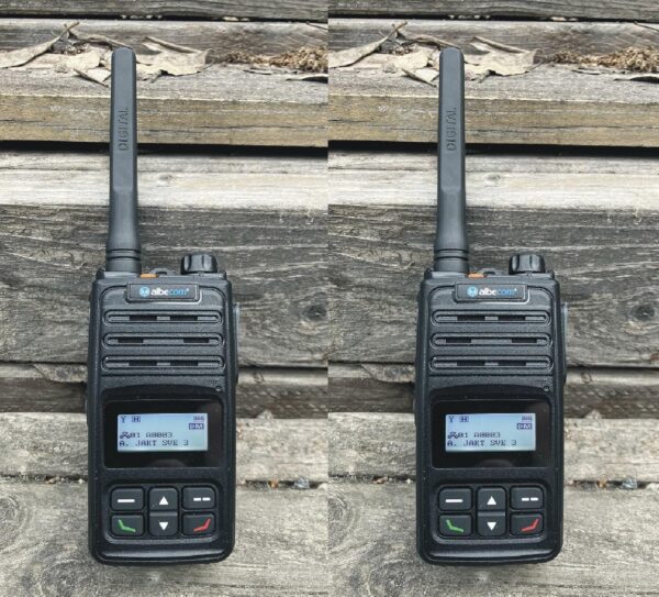 Jaktradiopaket 2× Delta X4 155 MHz Analog/Digital
