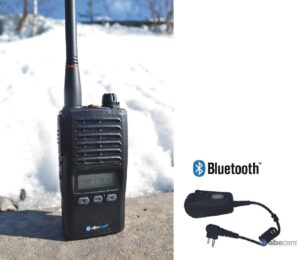 Jaktradio X5 155 MHz svart med Bluetooth-adapter