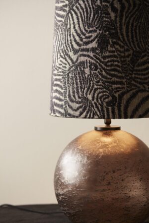 Jonna lampfot brun vintage 32 cm