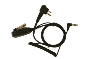Kabel Hörselskydd PTT 3,5 mm med M1-anslutning