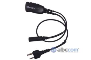Kabel med PTT till Starkey/Soundscope hörslinga – välj radioanslutning