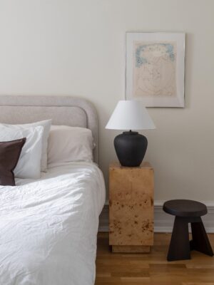 Lilly bordslampa antracit 58 cm