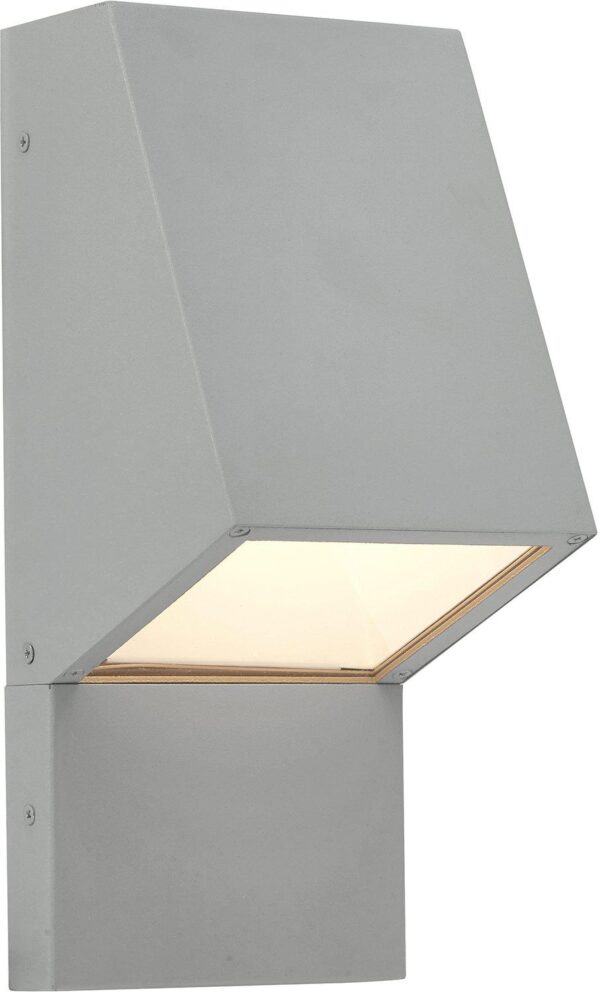 Luton fasadlampa grå 32 cm IP44