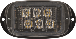 Directional light Amber 12V R65/ICAO/MIL-STD 461F Double Flash