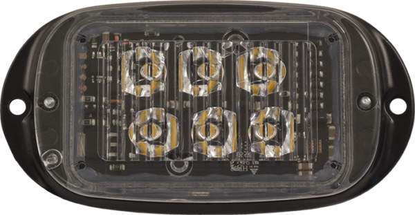 Directional light Amber 12V R65/ICAO/MIL-STD 461F Double Flash