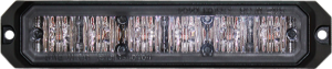 Riktat blixtljus MS6, 6LED, 3m ADR kabel, Gul