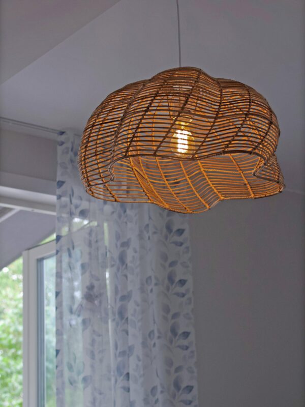 Mayla taklampa Natur 53 cm