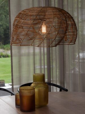 Mayla taklampa Natur 53 cm