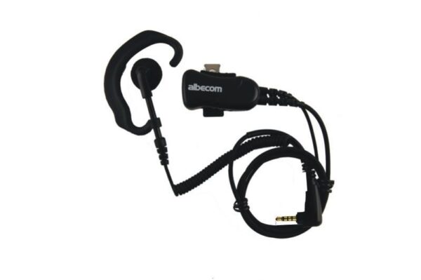 Miniheadset LGR51 inre med mikrofon och PTT – välj radioanslutning