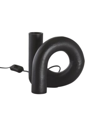 Notice Swirl lampfot råsvart PR Home produktbild 1