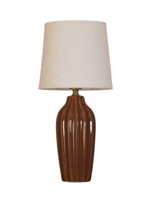 Lyon bordslampa Brun 39 cm