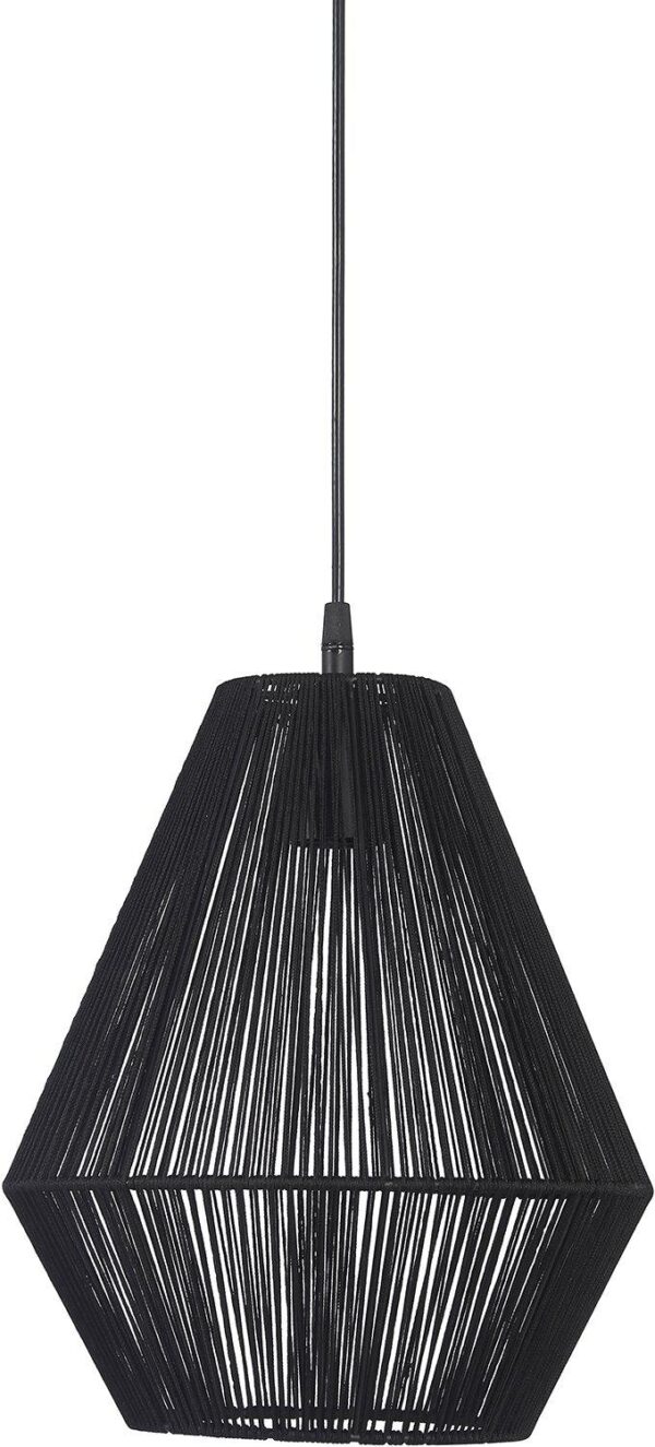Rio taklampa Svart 28 cm