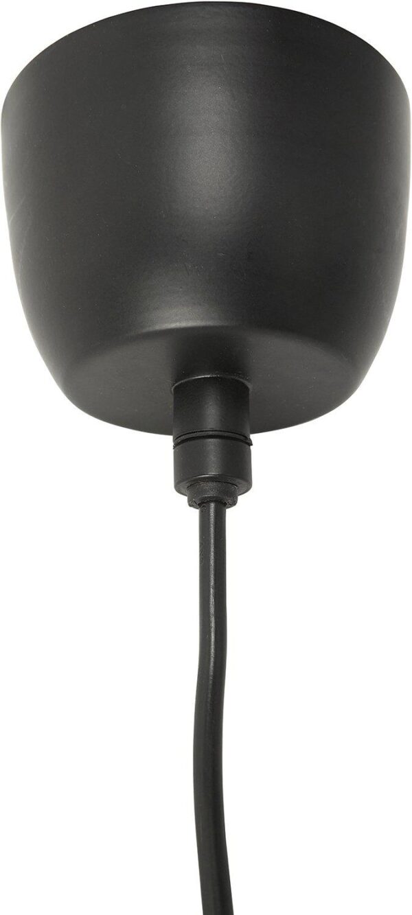 Rio taklampa Svart 28 cm