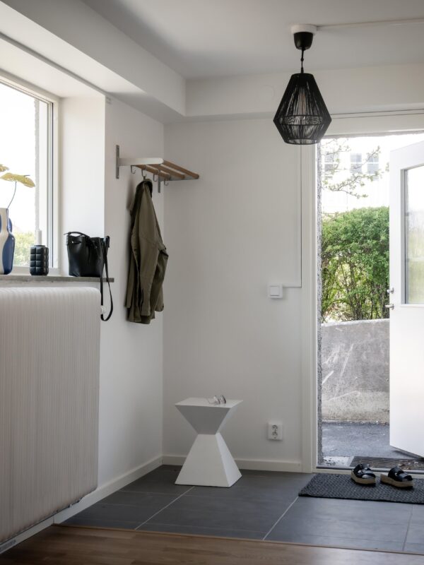Rio taklampa Svart 28 cm